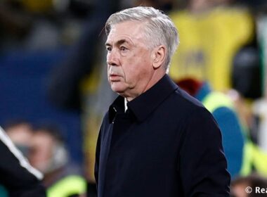 Ancelotti a Villarreal elleni meccsen