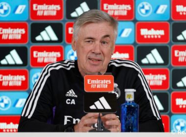 Carlo Ancelotti (forrás: realmadrid.com)