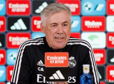 Carlo Ancelotti (forrás: realmadrid.com)