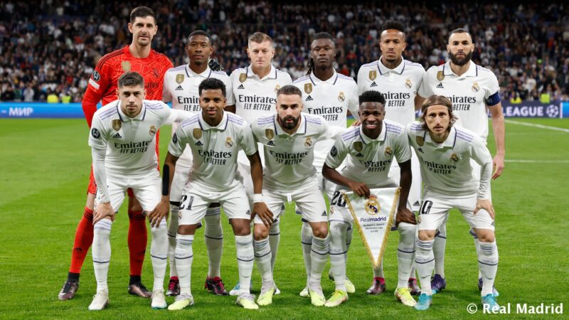 A Real Madrid kezdőcsapata