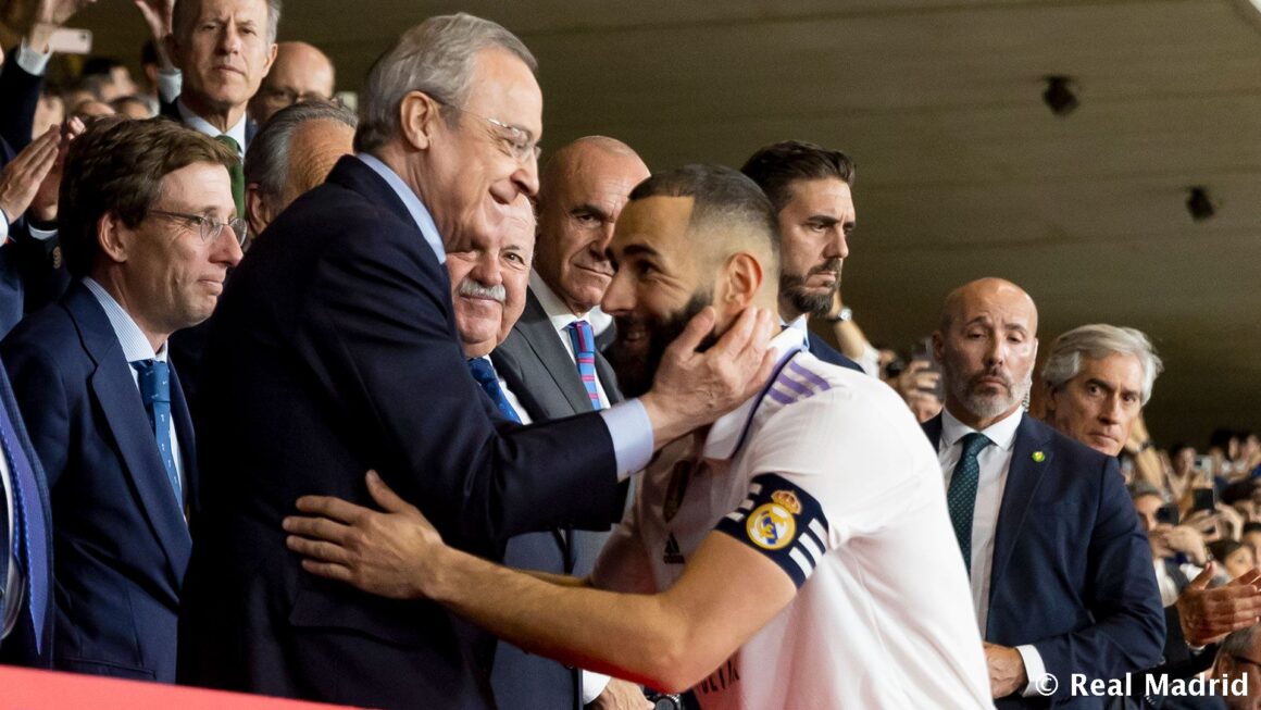 Florentino Pérez és Benzema