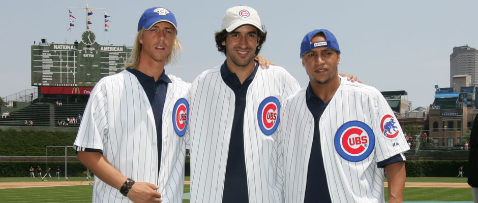 Raúl, Guti és Roberto Carlos is megjárta az Egyesült Államokat 2005-ben.