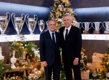 Florentino Pérez és Carlo Ancelotti