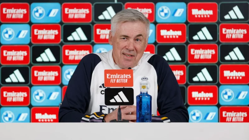 Carlo Ancelotti (forrás: realmadrid.com)