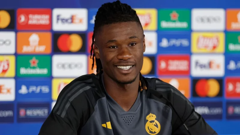 Eduardo Camavinga (forrás: realmadrid.com)