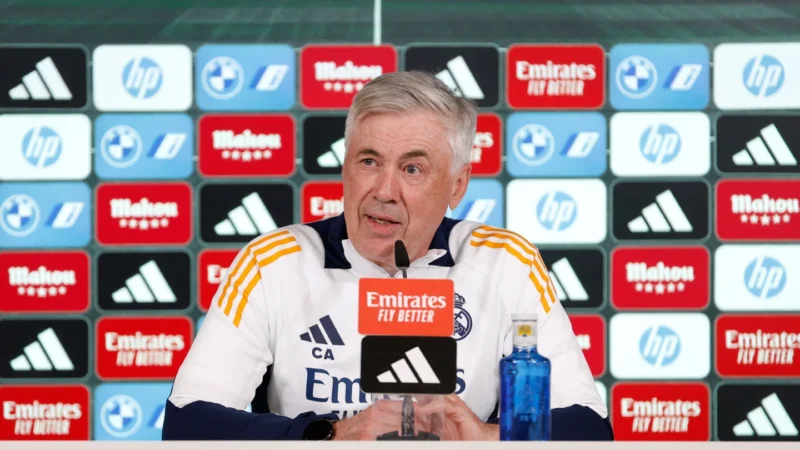Carlo Ancelotti (forrás: realmadrid.com)