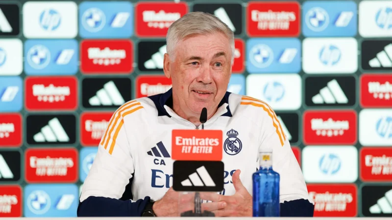 Carlo Ancelotti (forrás: realmadrid.com)