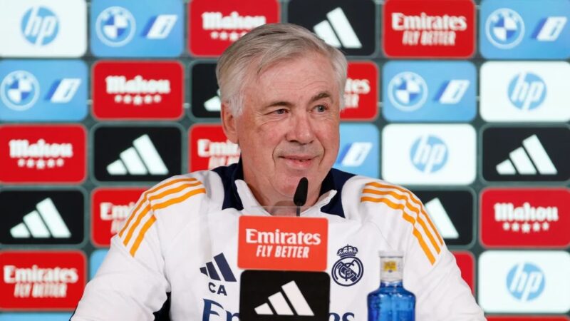 Carlo Ancelotti (forrás: realmadrid.com)