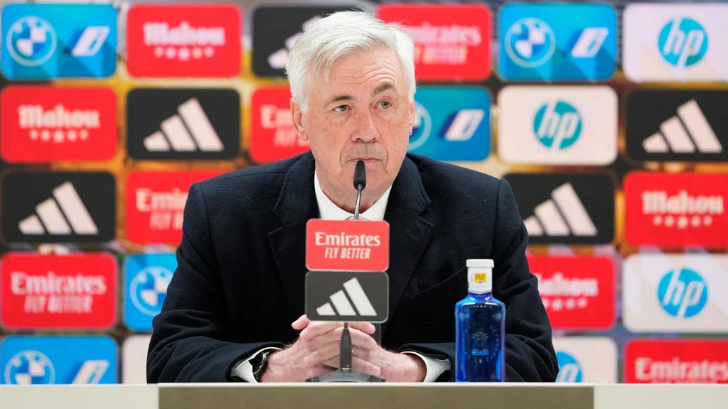 Carlo Ancelotti (forrás: realmadrid.com)