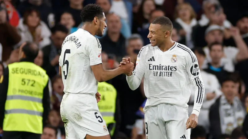 Bellingham és Mbappé