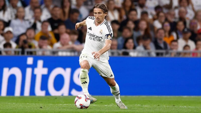 Luka Modric (forrás: realmadrid.com)