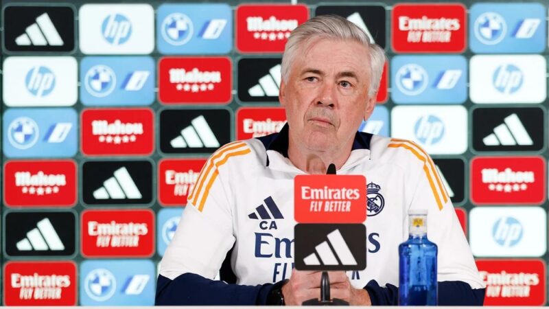 Carlo Ancelotti (forrás: realmadrid.com)