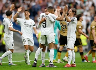 Gólöröm Mbappé találata után