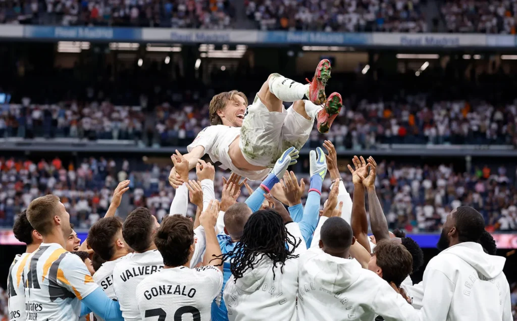 Luka Modrić (forrás: realmadrid.com)