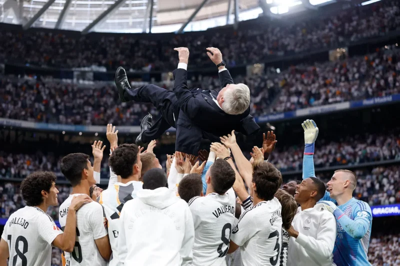 Carlo Ancelotti (forrás: realmadrid.com)