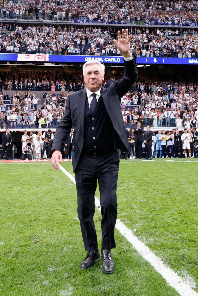 Carlo Ancelotti (forrás: realmadrid.com)