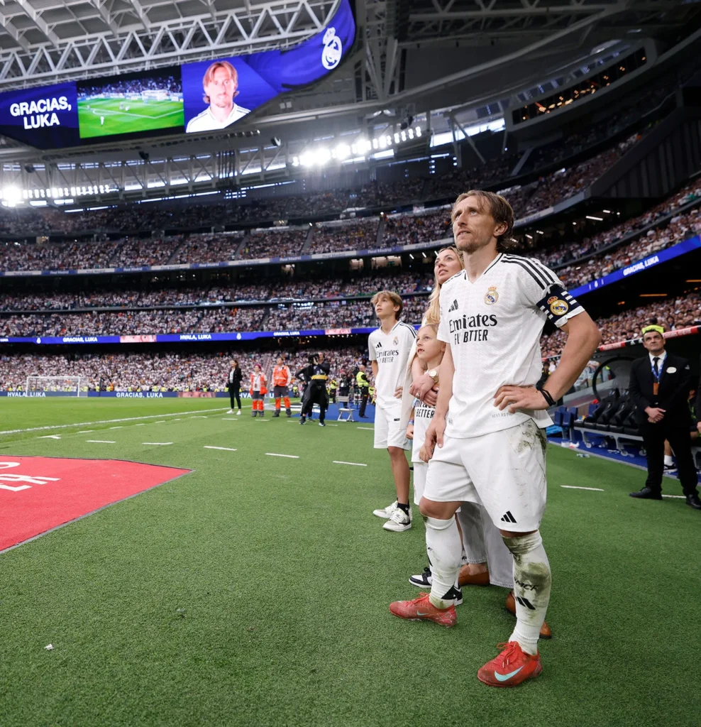 Luka Modrić (forrás: realmadrid.com)