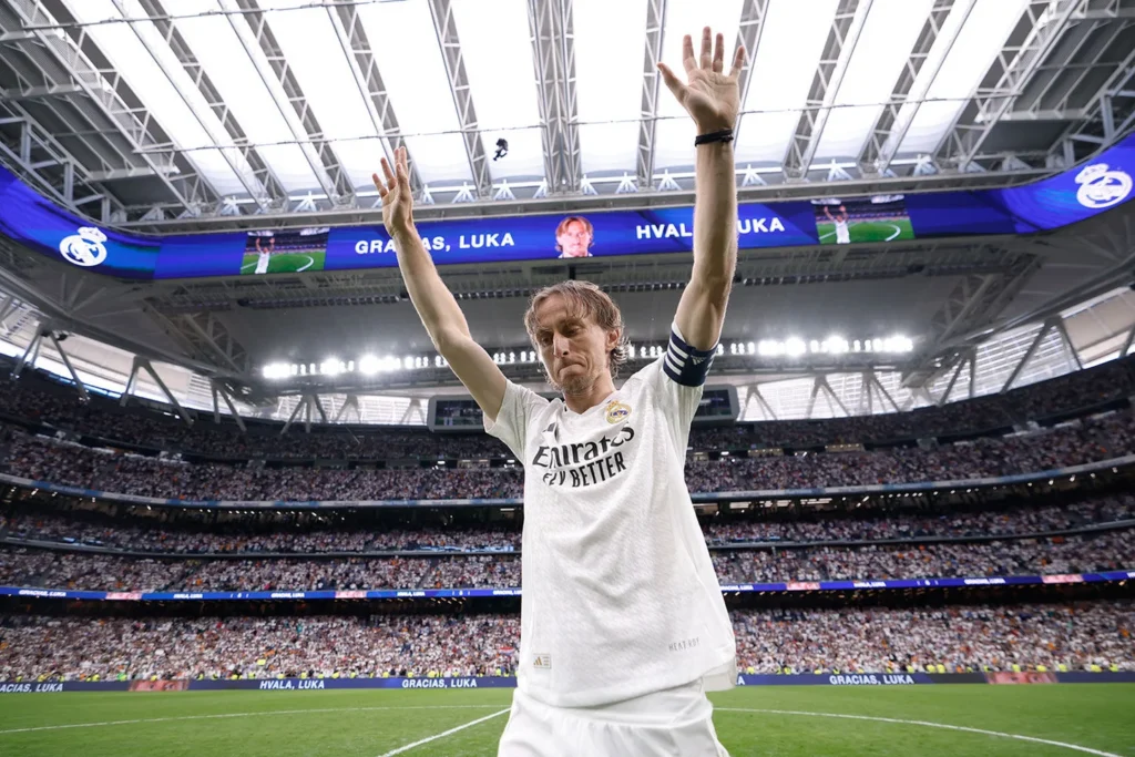 Luka Modrić (forrás: realmadrid.com)