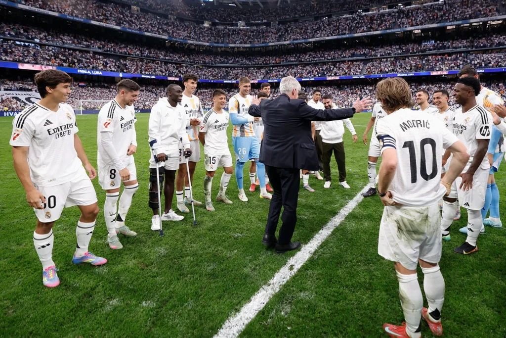 Carlo Ancelotti (forrás: realmadrid.com)