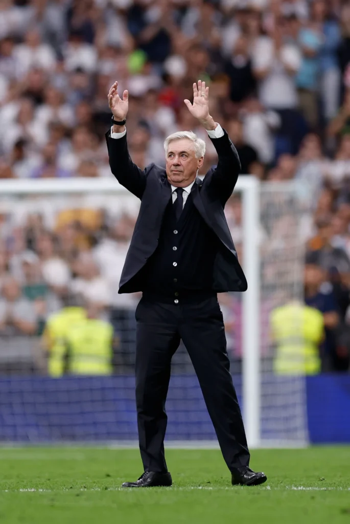 Carlo Ancelotti (forrás: realmadrid.com)