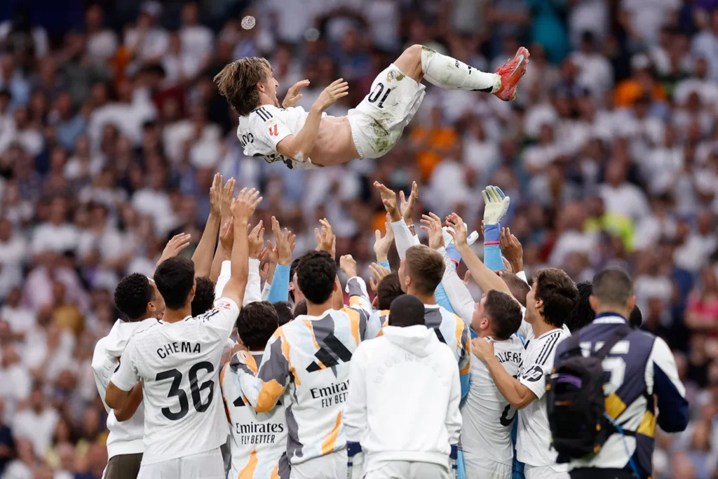 Luka Modrić (forrás: realmadrid.com)