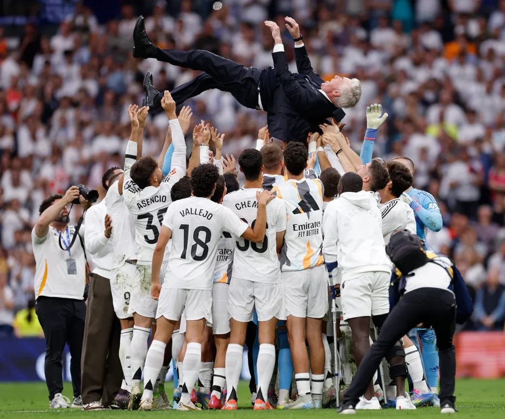 Carlo Ancelotti (forrás: realmadrid.com)