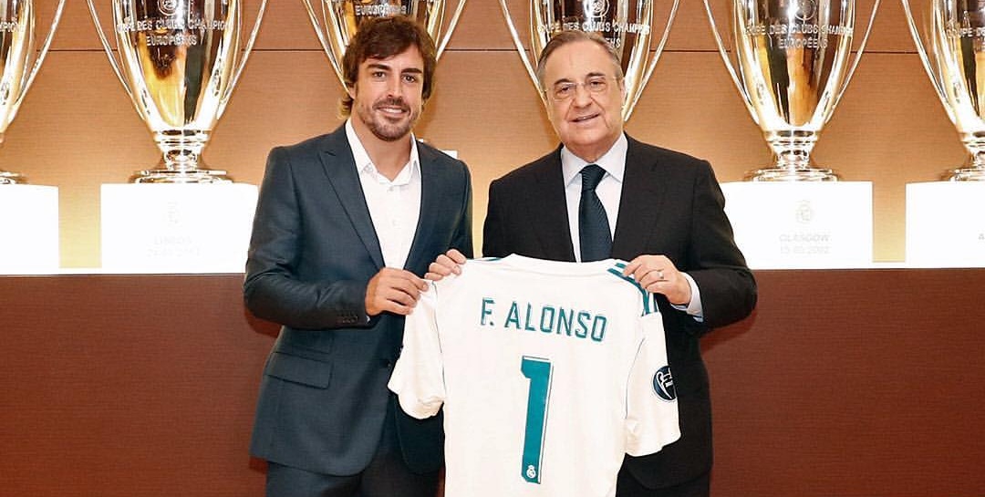 Fernando Alonso és Florentino Pérez