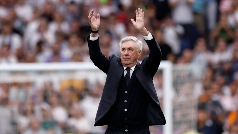 Carlo Ancelotti (forrás: realmadrid.com)