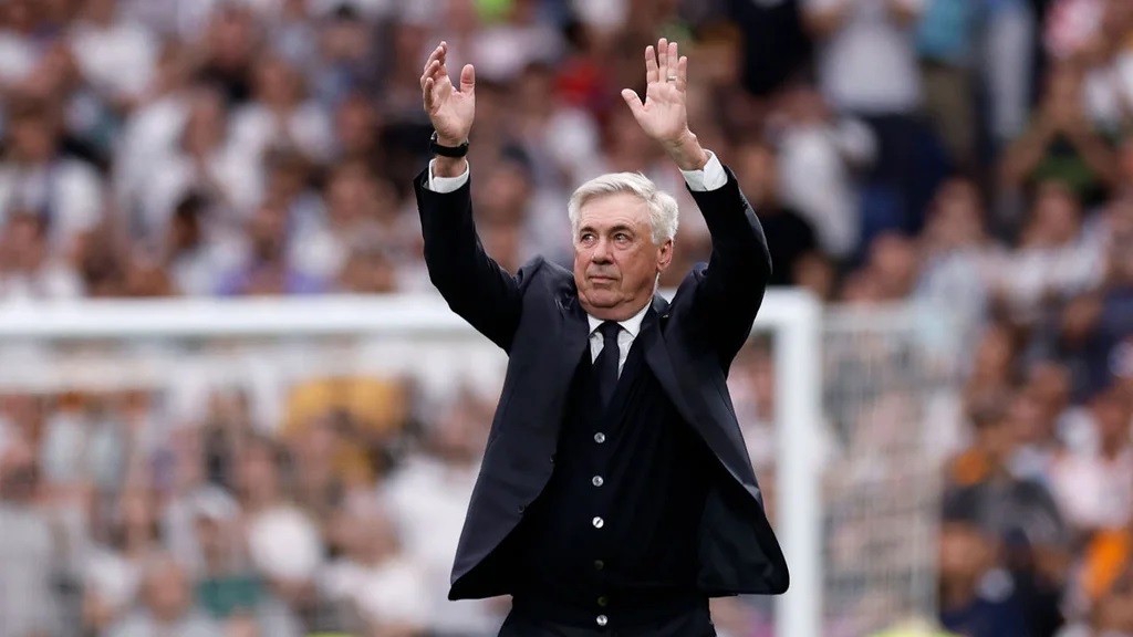 Carlo Ancelotti (forrás: realmadrid.com)
