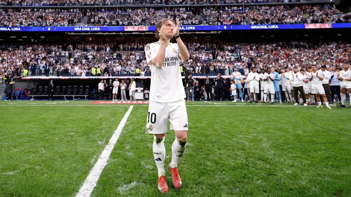 Luka Modrić (forrás: realmadrid.com)