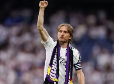 Luka Modrić (forrás: realmadrid.com)
