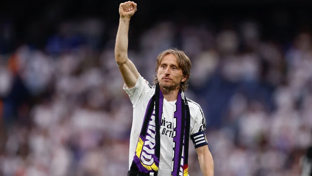 Luka Modrić (forrás: realmadrid.com)