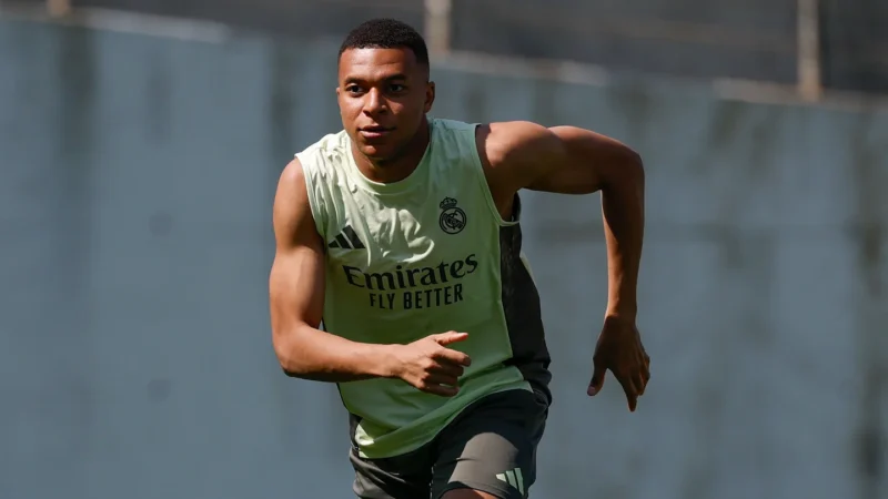 Kylian Mbbapé (forrás: realmadrid.com)