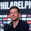 Xabi Alonso a Salzburg elleni meccs előtt.