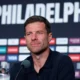 Xabi Alonso a Salzburg elleni meccs előtt.