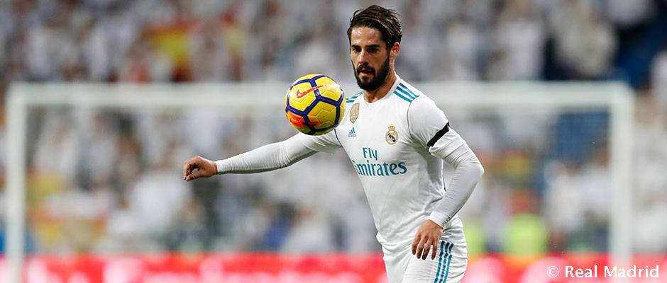 Isco a Real Madridban (kép: realmadrid.com)