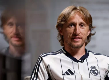 Luka Modric elbúcsúzott (kép: realmadrid.com)