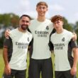 Dani Carvajal, Dean Huijsen és Víctor Munoz (forrás: realmadrid.com)
