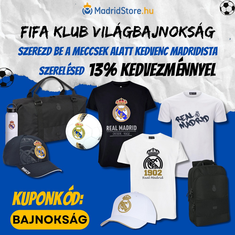 Klubvilágbajnoki akció a Madridstore-ban!