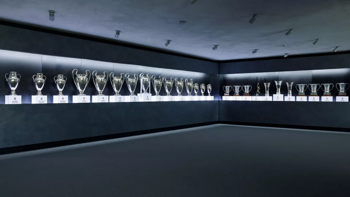 Trófeák a Bernabéuban