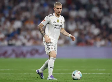 Franco Mastantuono (forrás: realmadrid.com)