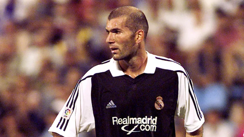 Zidane debütálása (kép: realmadrid.com)