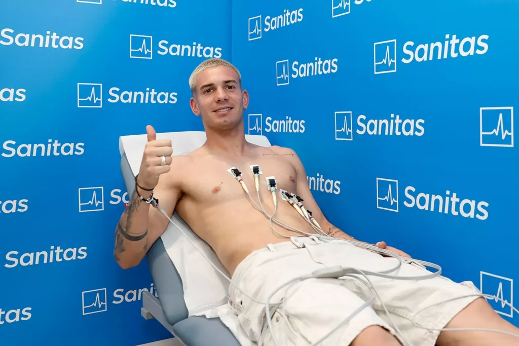 Franco Mastantuono (forrás: realmadrid.com)