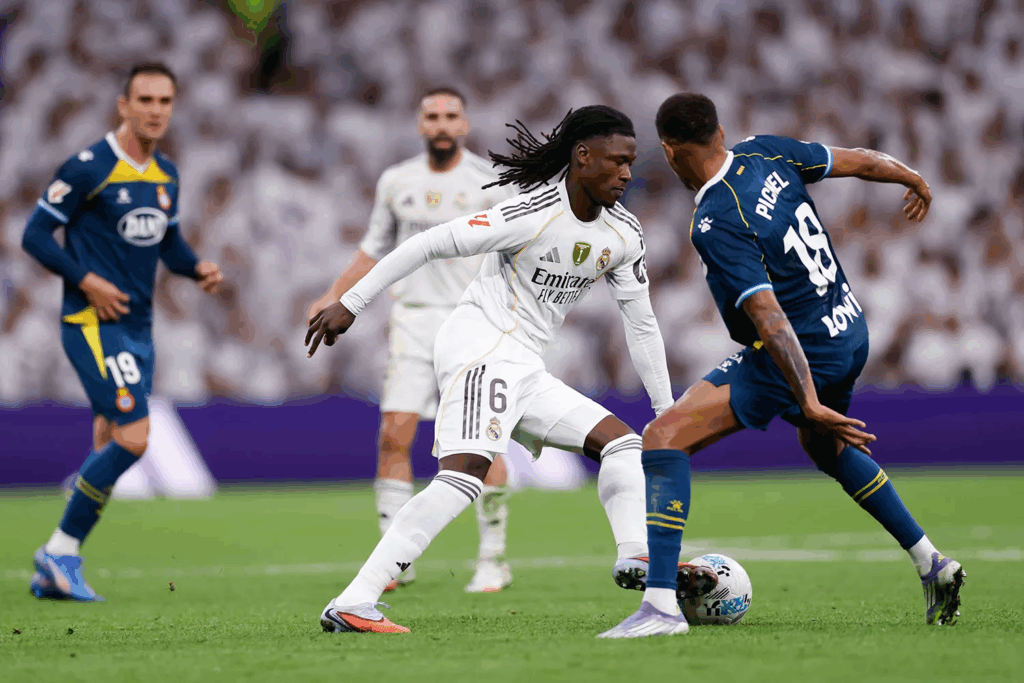 Egytől egyig 2025 Real Madrid Espanyol Camavinga
