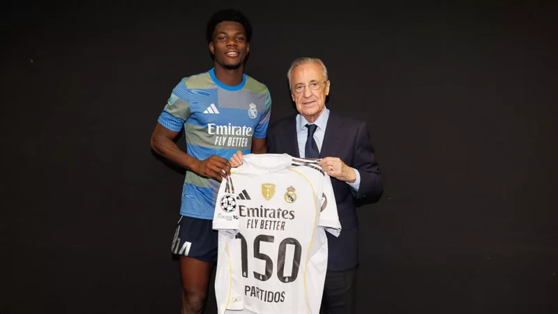 Tchouameni jubilált (kép: realmadrid.com)