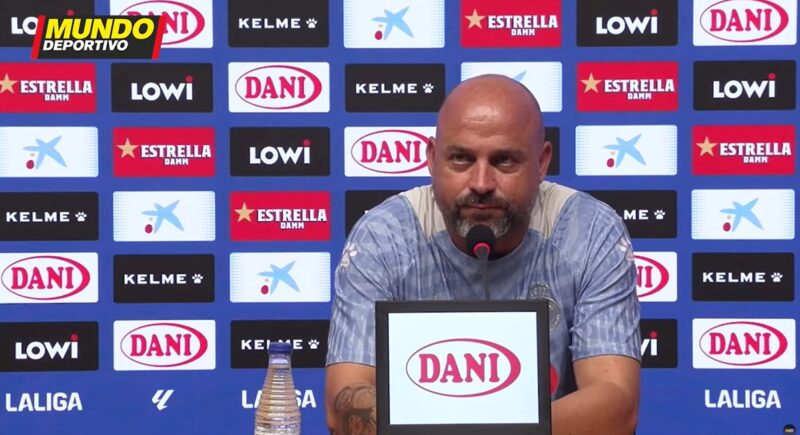 Manolo González, az Espanyol edzője