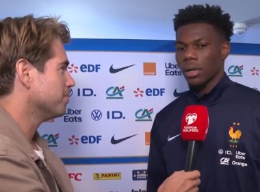 Tchouaméni (forrás: video screenshot, lequipe.fr)