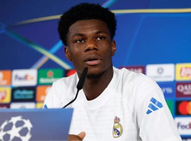 Aurélien Tchouaméni (forrás: realmadrid.com)