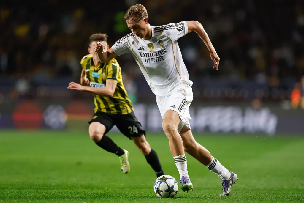 Dean Huijsen (forrás: realmadrid.com)
