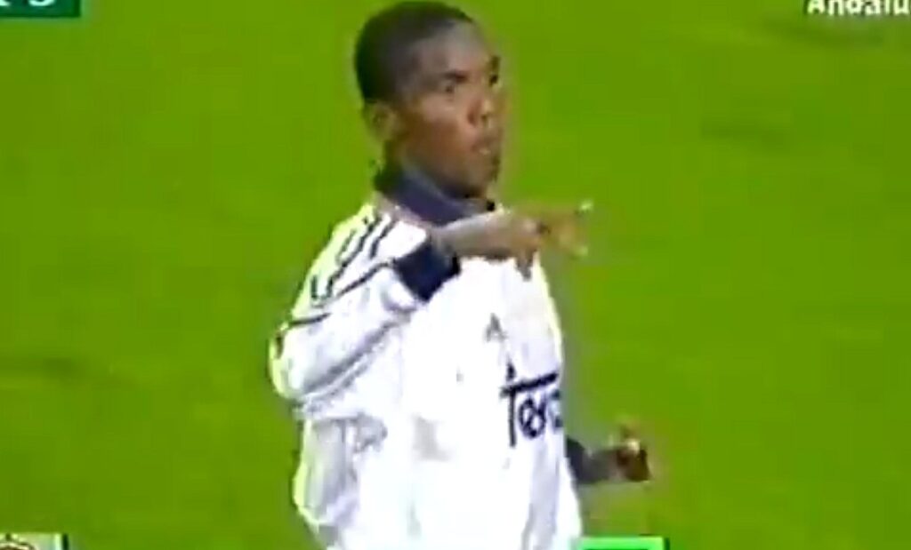 Eto'o (forrás: youtube screenshot)